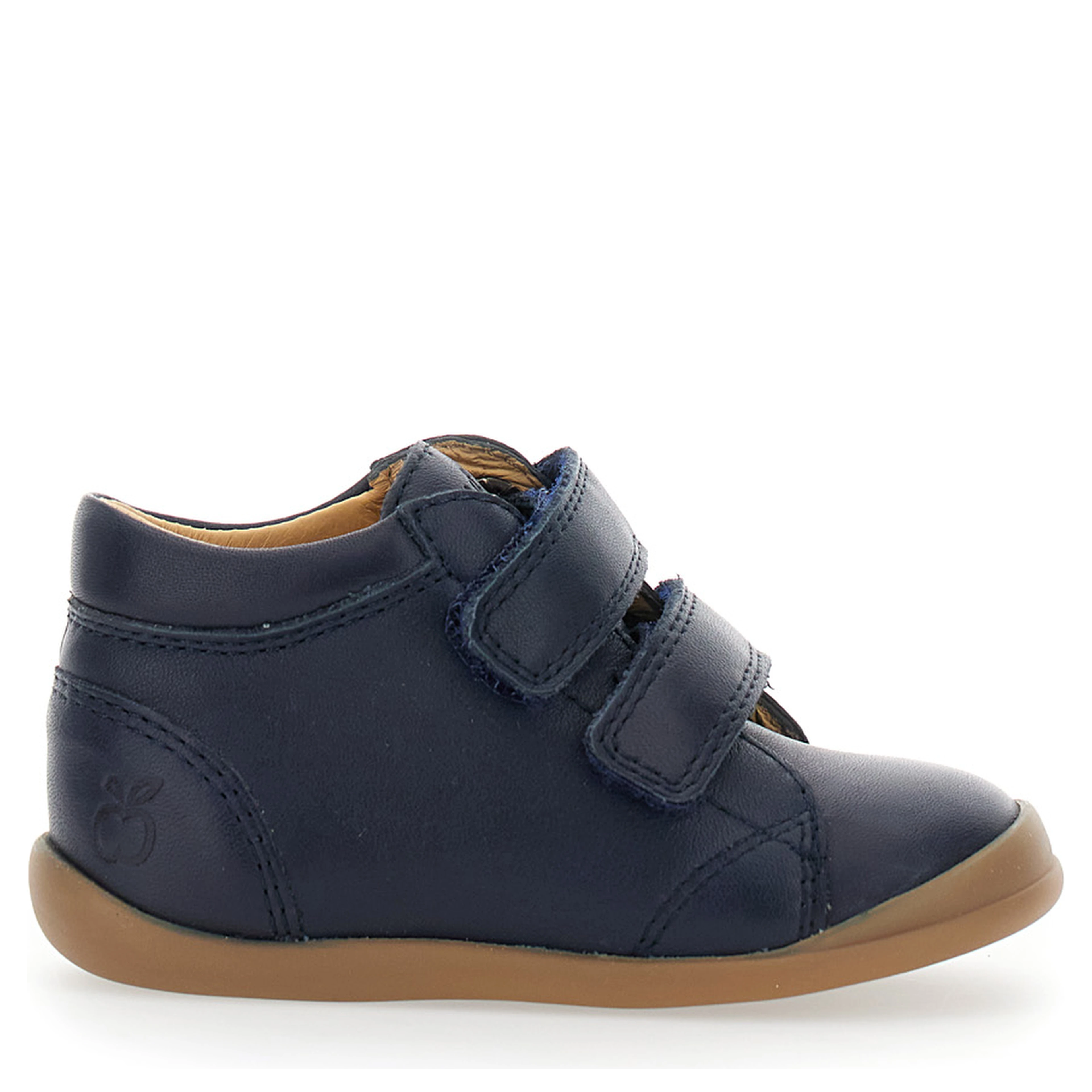 Blue Sneaker with Logo Printed on the Tongue in Rubber Boy