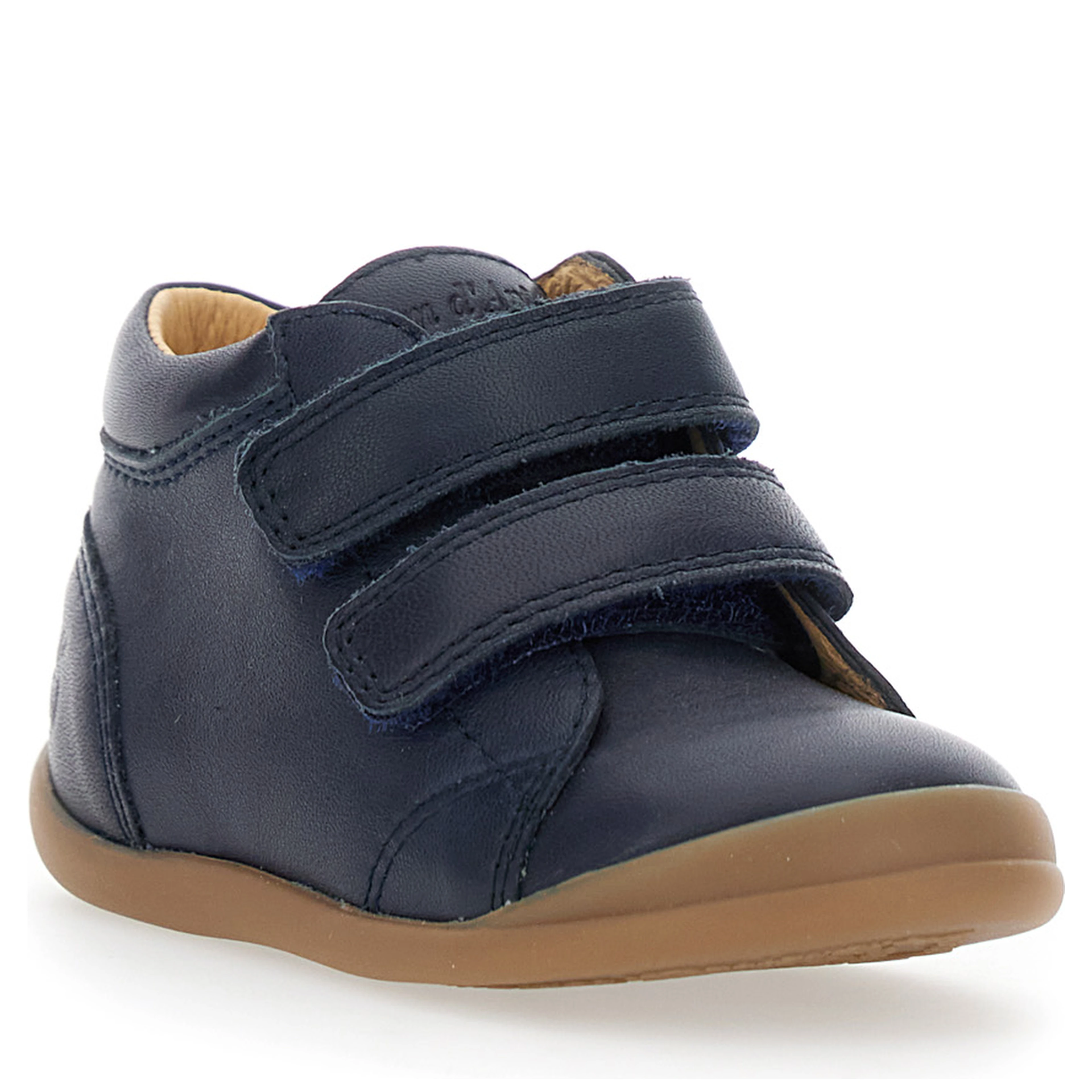 Blue Sneaker with Logo Printed on the Tongue in Rubber Boy