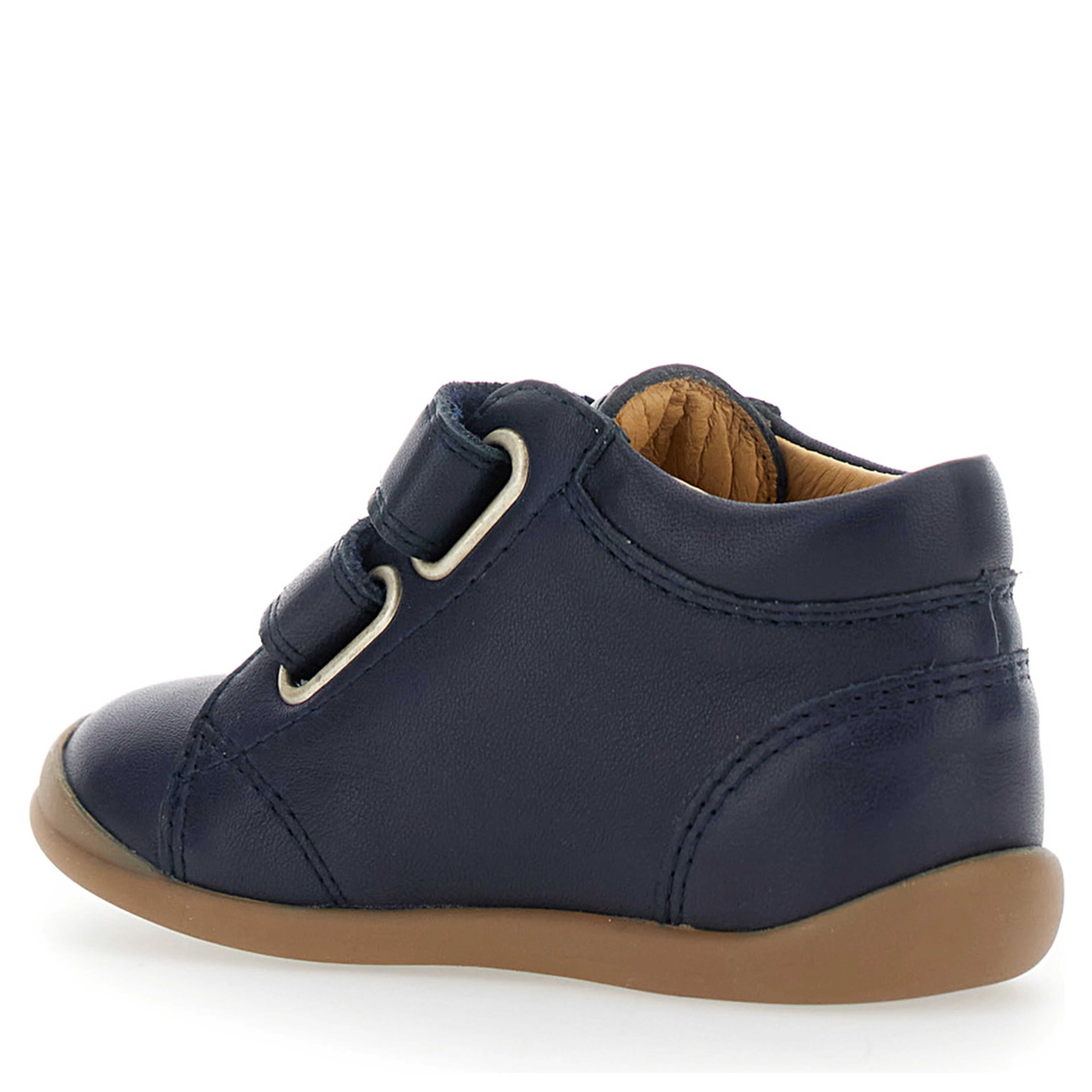 Blue Sneaker with Logo Printed on the Tongue in Rubber Boy