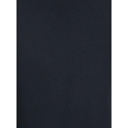 Blue Long Skirt  with Volant Detail at the End in Satin Woman