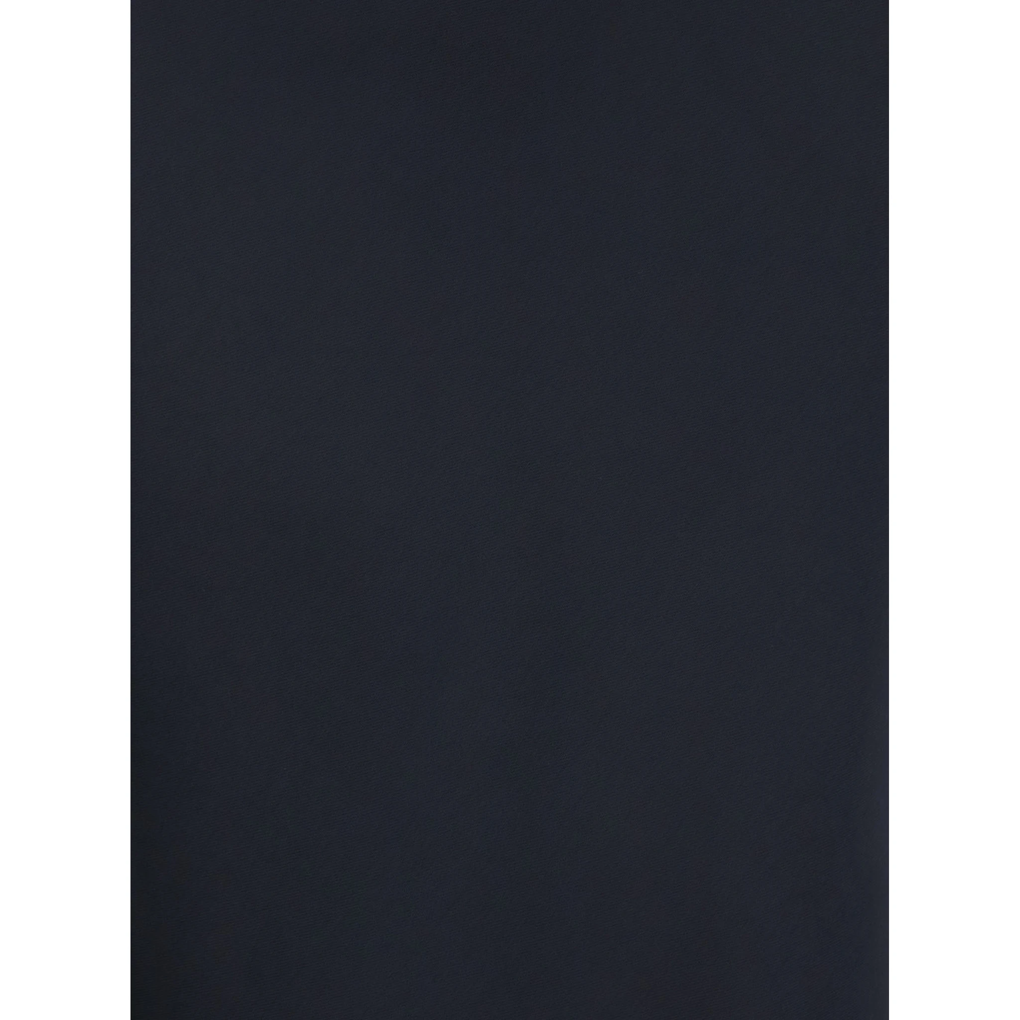 Blue Long Skirt  with Volant Detail at the End in Satin Woman