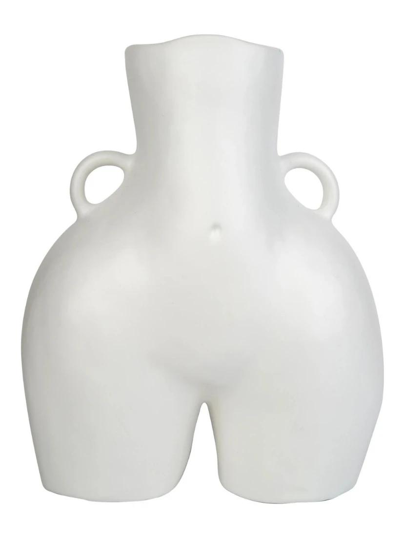 Anissa Kermiche Home Love Handles Ceramic  Vase