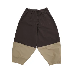 Multicolor Pants with Elastic Waist in Fabric Boy