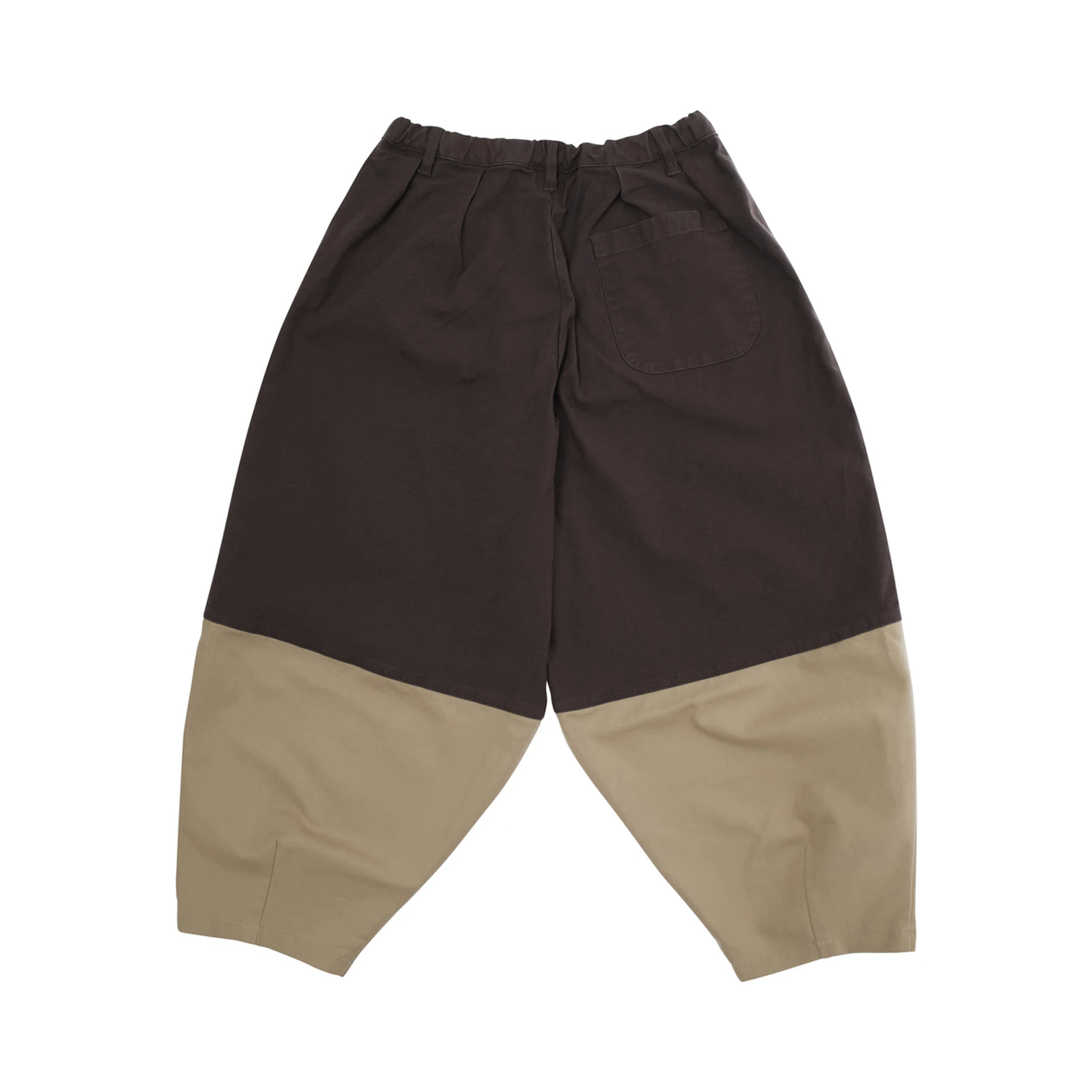 Multicolor Pants with Elastic Waist in Fabric Boy