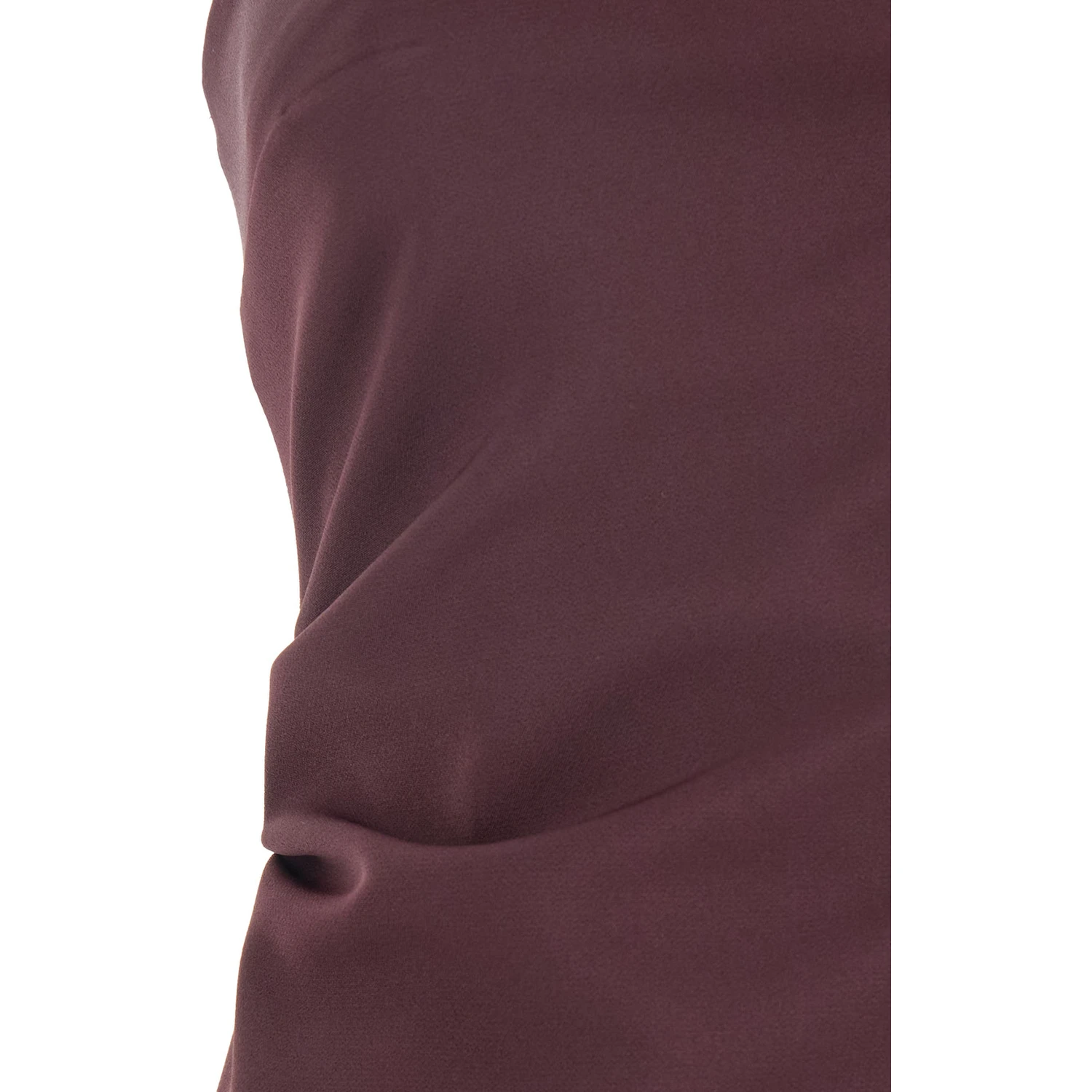 Bordeaux Bustier Dress in Tech Fabric Woman