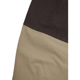 Multicolor Pants with Elastic Waist in Fabric Boy