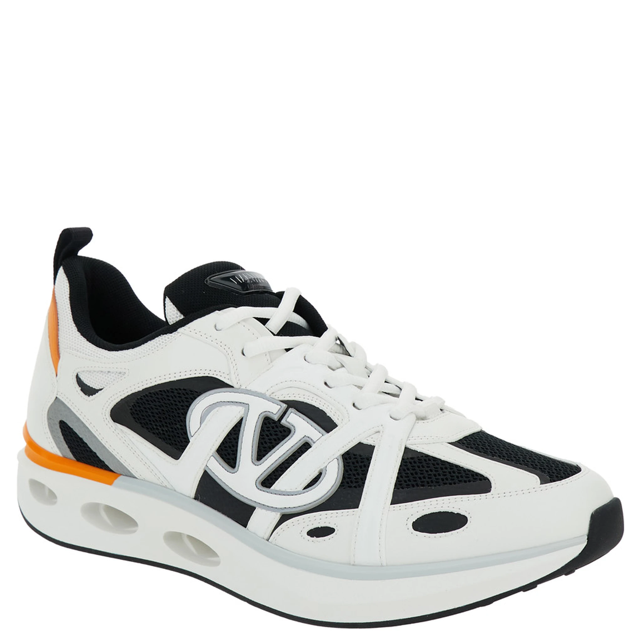 Easyjog Multicolor Low Top Sneakers with VLogo Detail in Tech Fabrics Man