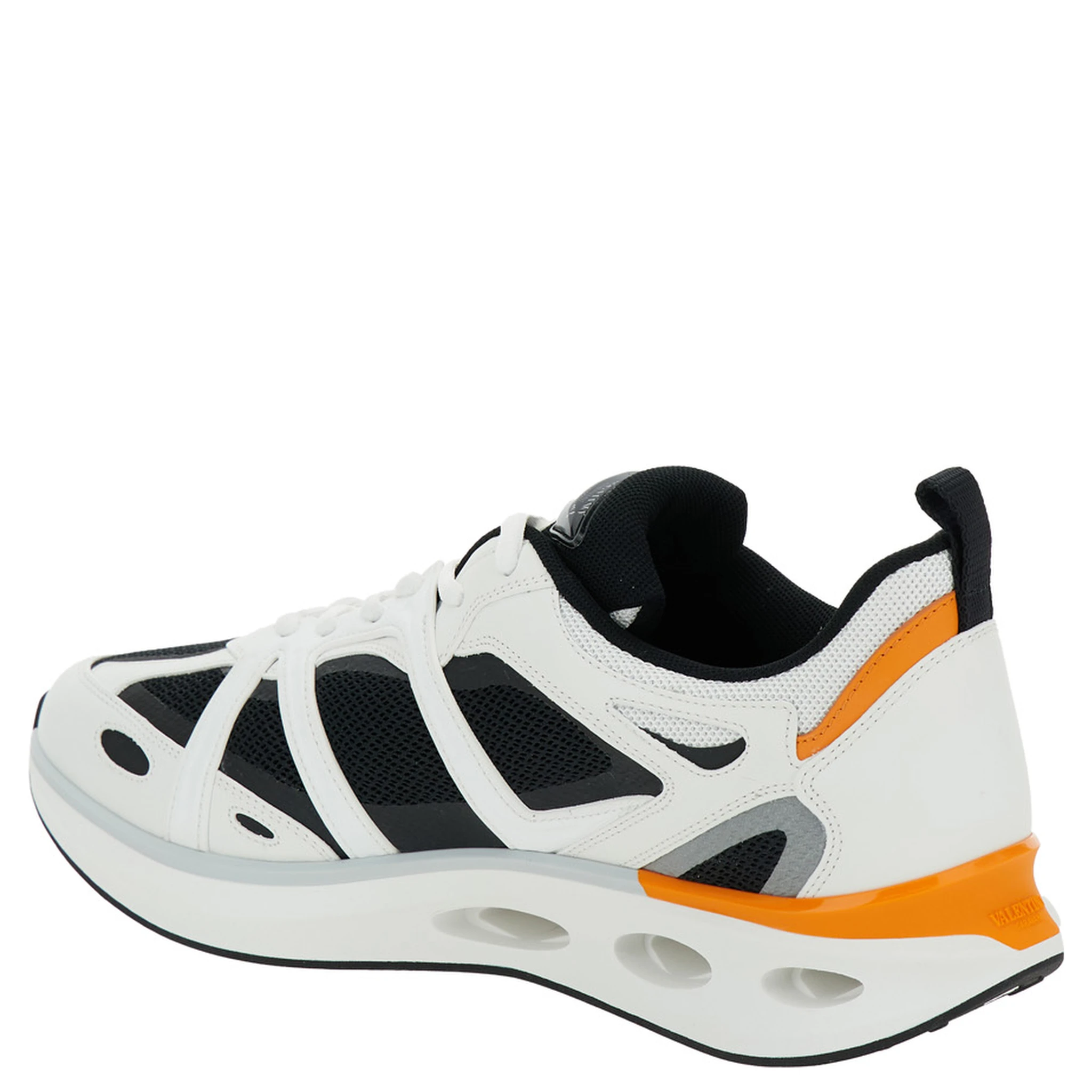 Easyjog Multicolor Low Top Sneakers with VLogo Detail in Tech Fabrics Man