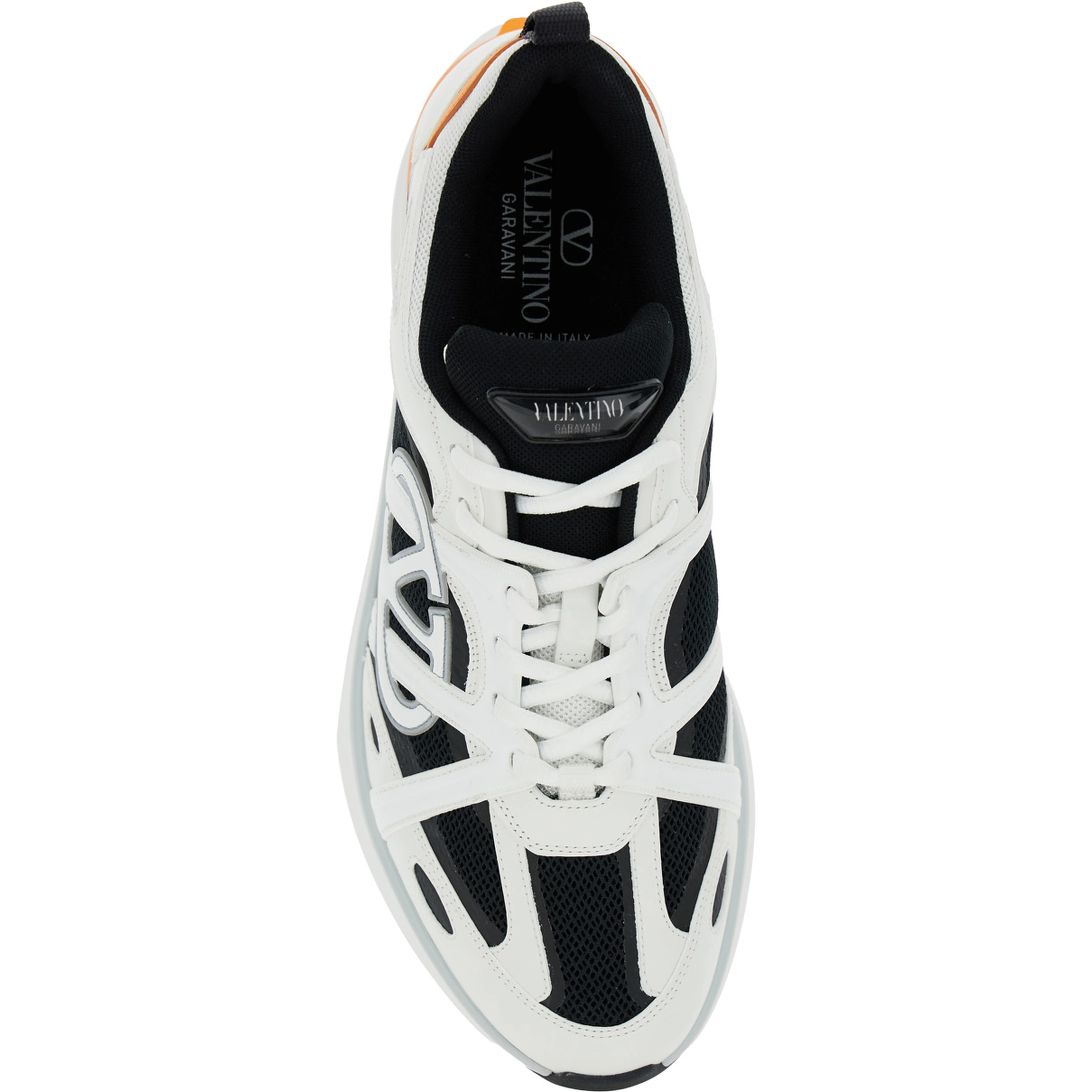 Easyjog Multicolor Low Top Sneakers with VLogo Detail in Tech Fabrics Man