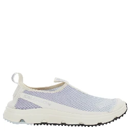 Rx Moc 3.0 Light Blue Sneakers with Mesh Design and Printed Logo on the Front and Side in Fabric Unisex