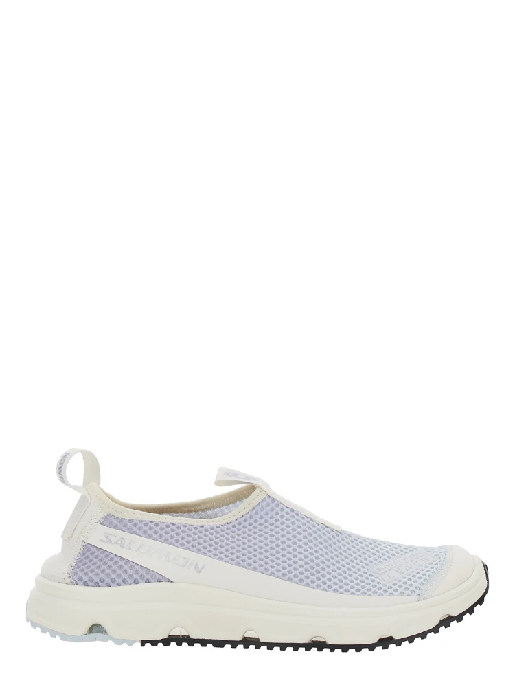 Rx Moc 3.0 Light Blue Sneakers with Mesh Design and Printed Logo on the Front and Side in Fabric Unisex