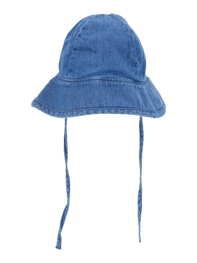 Blue Hat with Musical Notes Embroidered on the Front in Denim Boy alternative