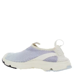 Rx Moc 3.0 Light Blue Sneakers with Mesh Design and Printed Logo on the Front and Side in Fabric Unisex