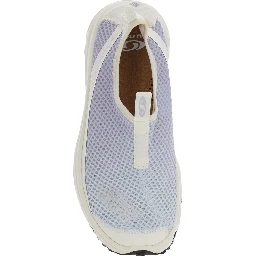 Rx Moc 3.0 Light Blue Sneakers with Mesh Design and Printed Logo on the Front and Side in Fabric Unisex