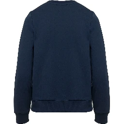 Blue Tina Sweatshirt in Fleece Cotton with Logo Embroidery to the Chest A.P.C. Woman