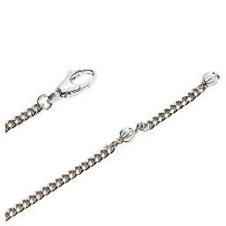 Metallic Bracelet with Chunky Chain-Link Design and VLogo in Bronze Man