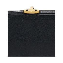 Ascot Black Shoulder Bag with Removable Shoulder Strap and Buckle Detail in Leather Woman