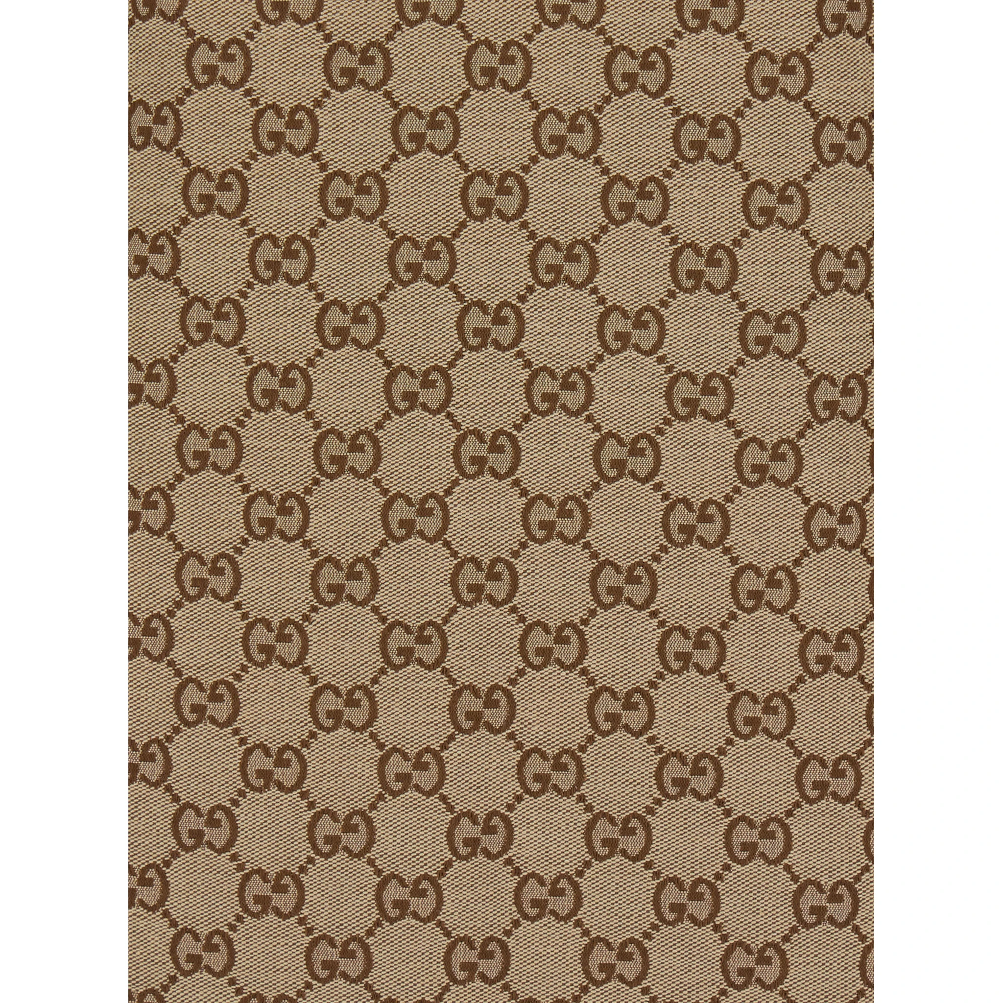 Beige Crewneck Mini Dress with Horsebit on the Front in GG Canvas Woman