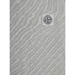 Grey T-Shirt with Round Neck and Logo Patch on the Front in Cotton Boy