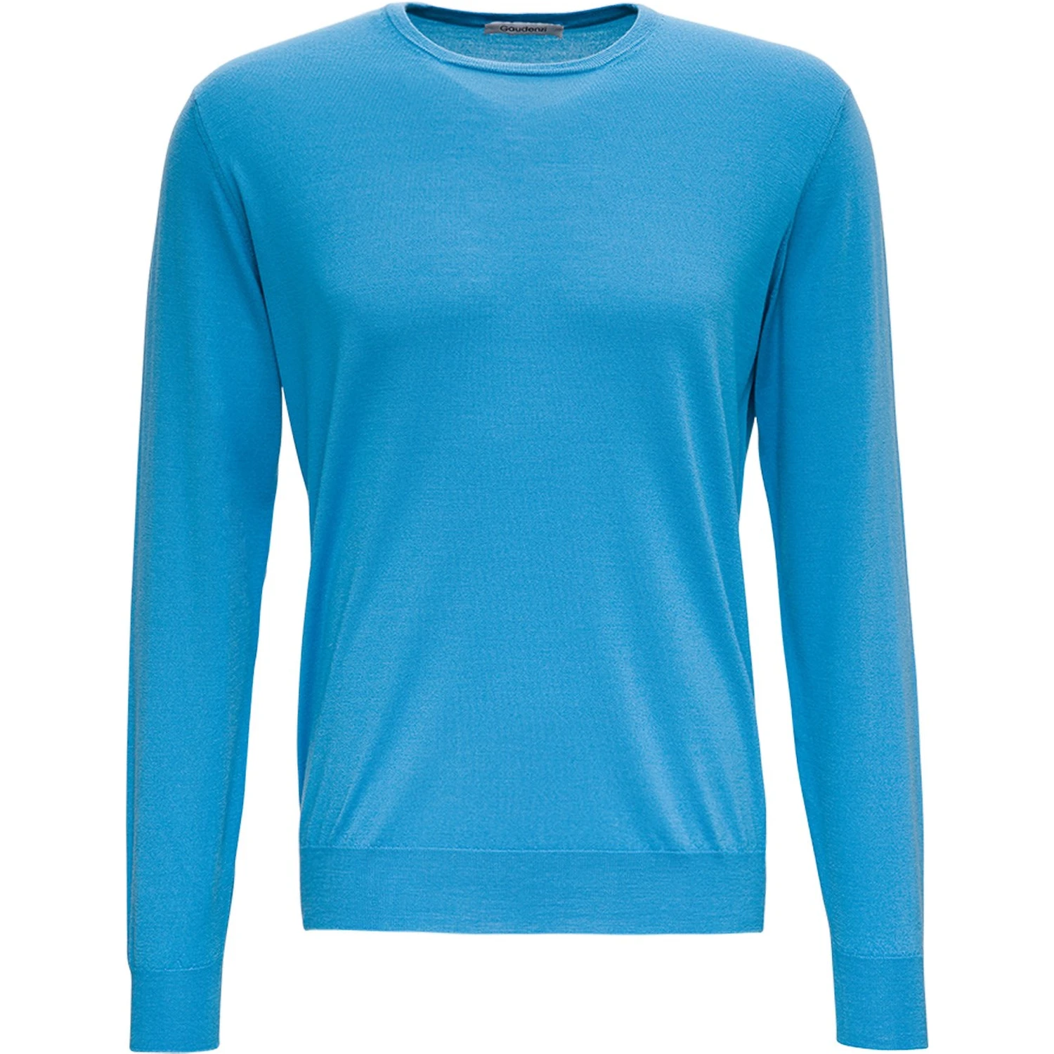 Wool and Silk Light Blue Sweater