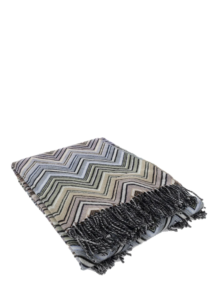 Missoni Home Multicolor Wool and Cashmere Perseo Plaid