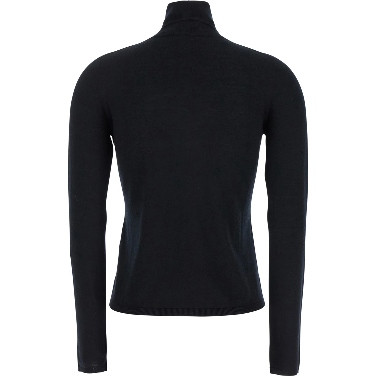 Adda Black High Neck Sweater in Cashmere Woman