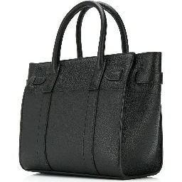Batswater Small Black Leather Handbag  Mulberry Woman