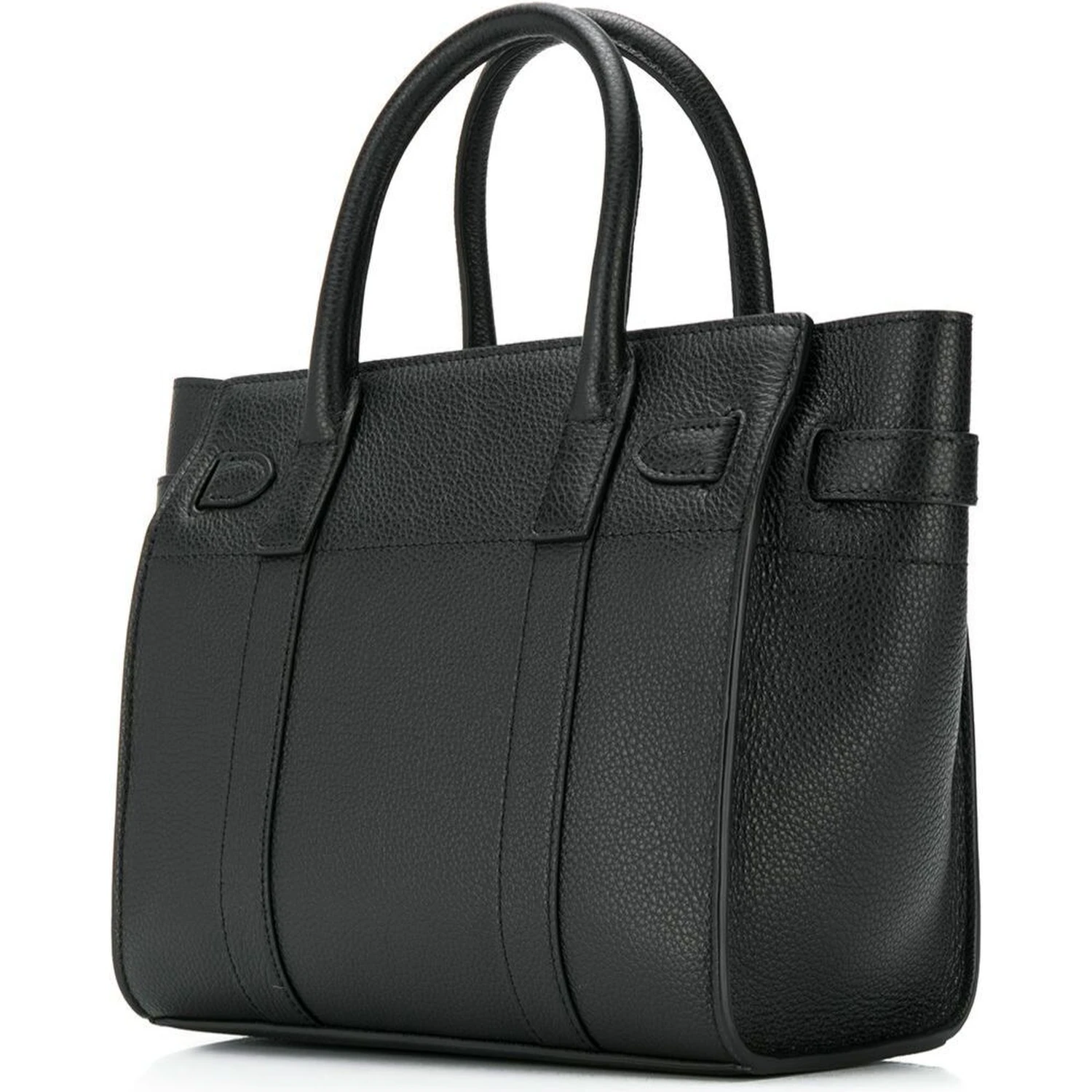 Batswater Small Black Leather Handbag  Mulberry Woman