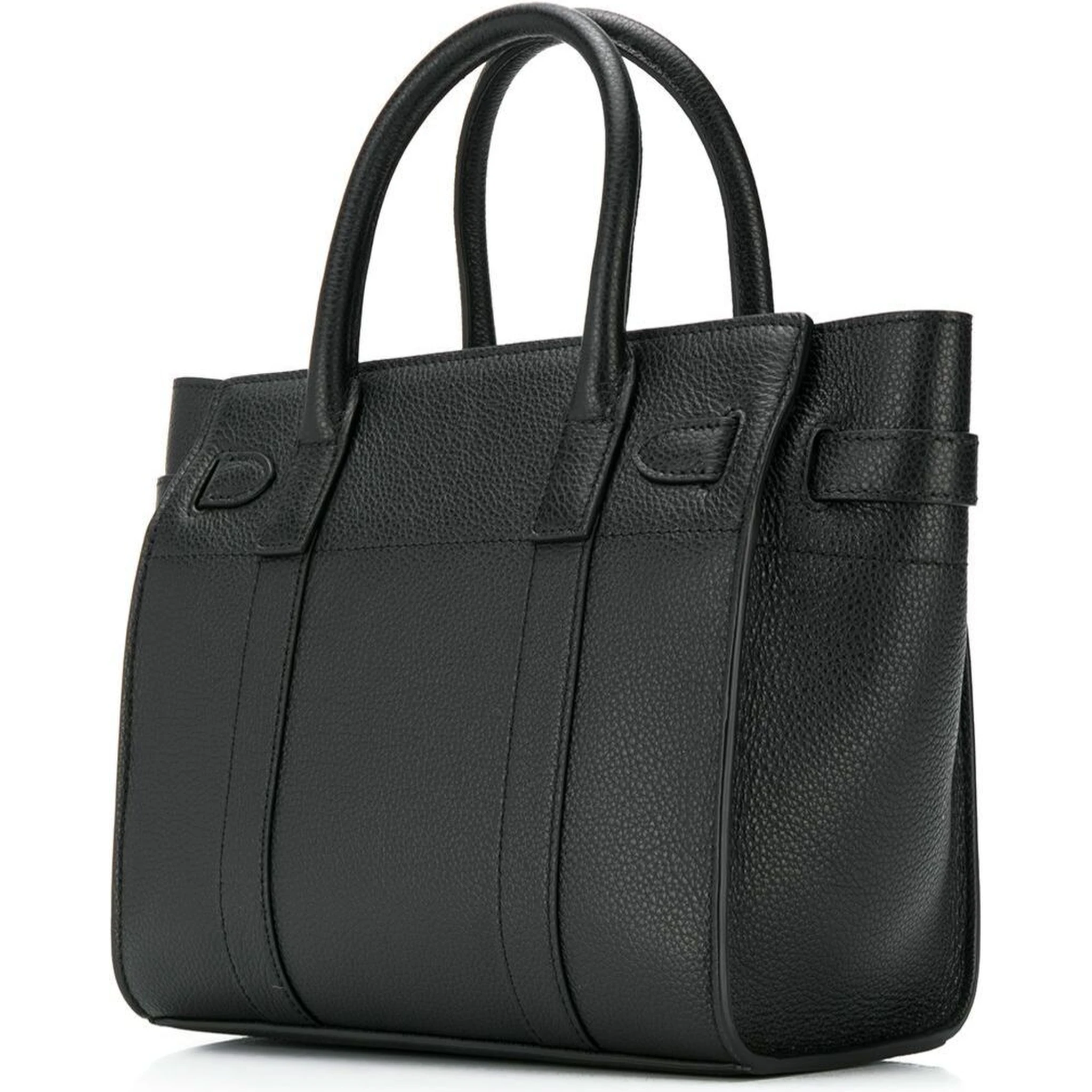 Batswater Small Black Leather Handbag  Mulberry Woman