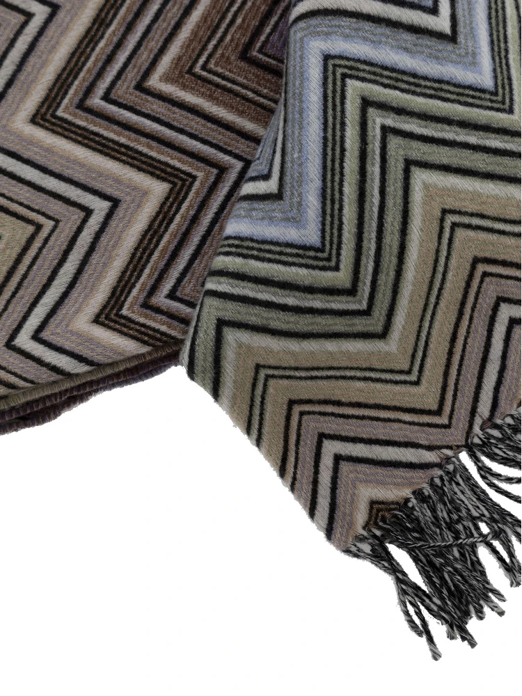 Missoni Home Multicolor Wool and Cashmere Perseo Plaid alternative