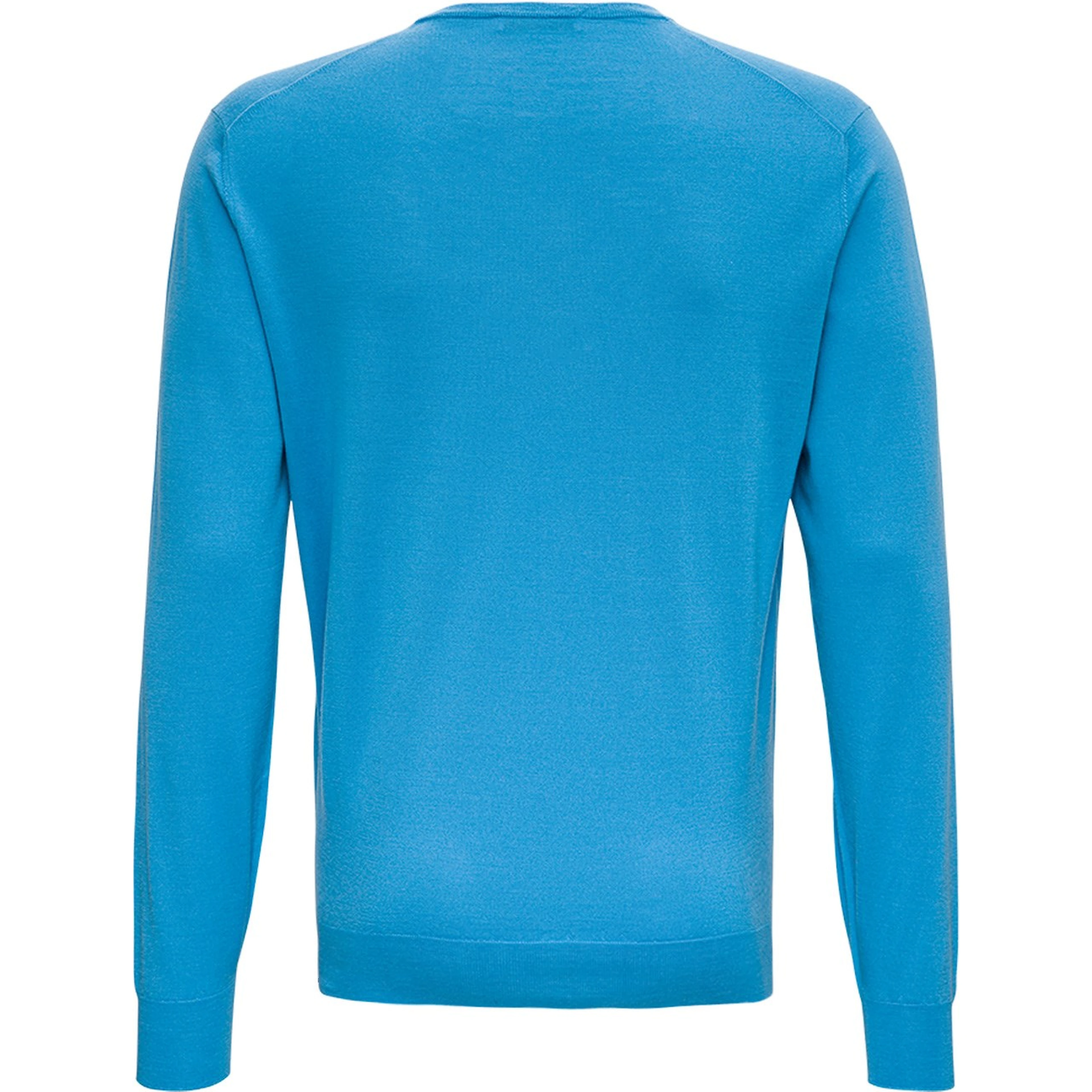 Wool and Silk Light Blue Sweater