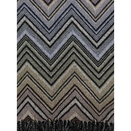Missoni Home Multicolor Wool and Cashmere Perseo Plaid