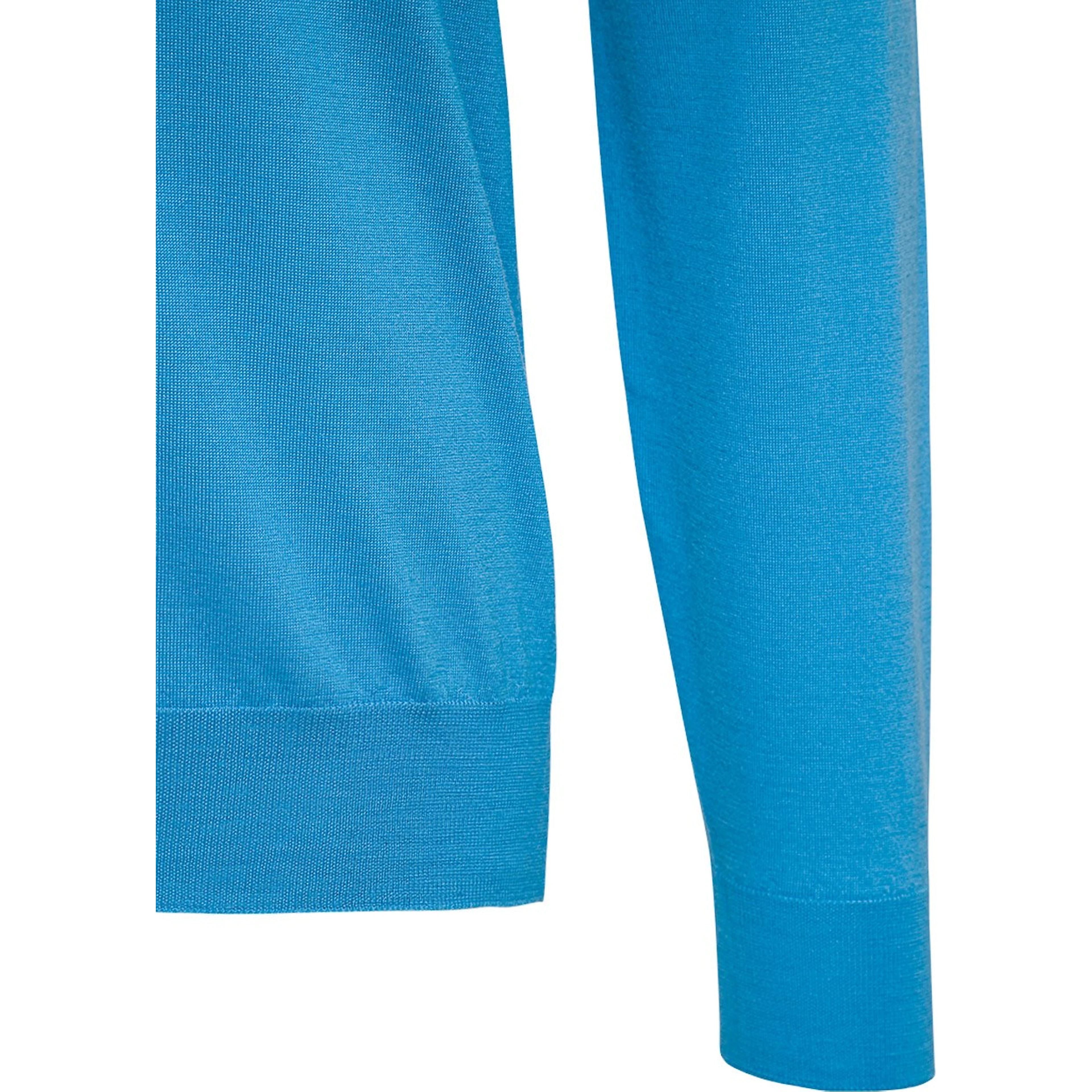 Wool and Silk Light Blue Sweater