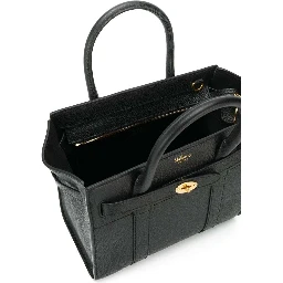 Batswater Small Black Leather Handbag  Mulberry Woman