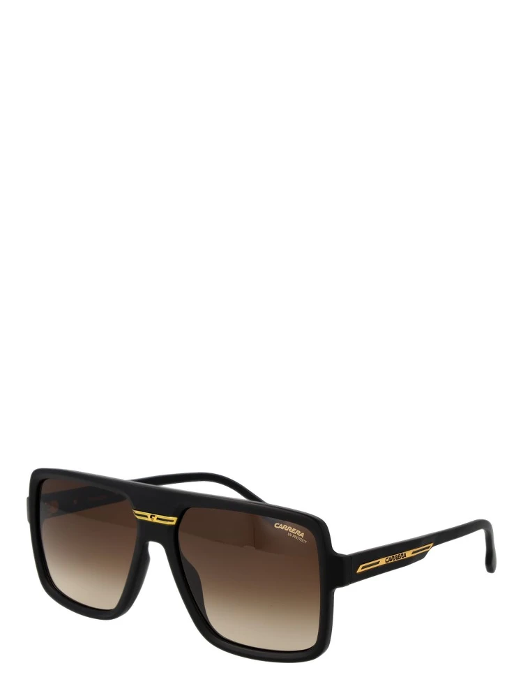 Black Polyamide Sunglasses