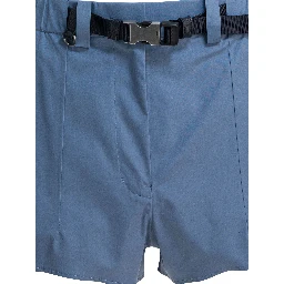 Re-Nylon shorts with belt