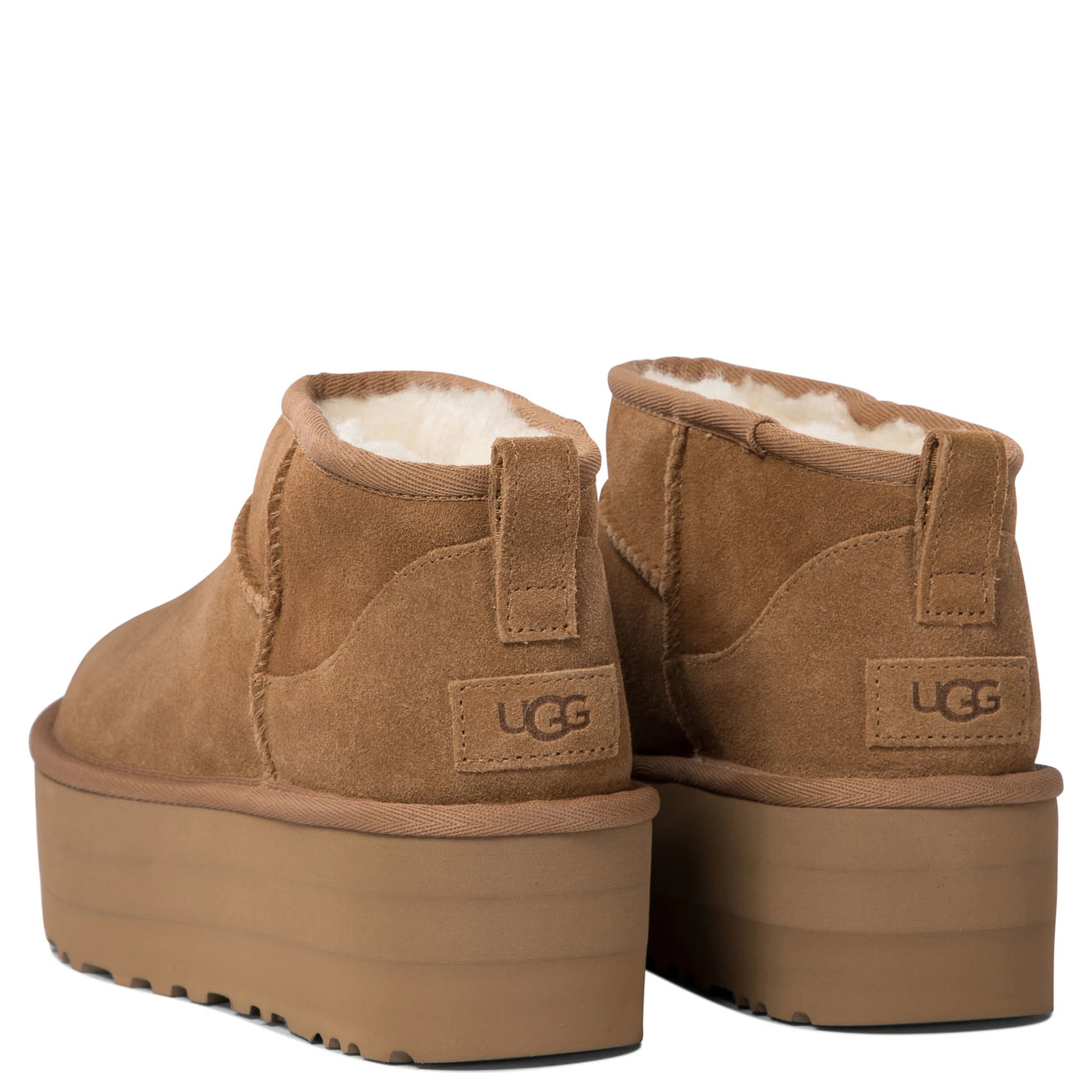 "Classic Ultra Mini Platform" ankle boots