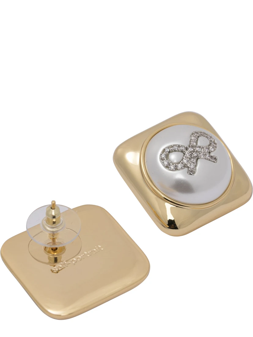 Square earrings