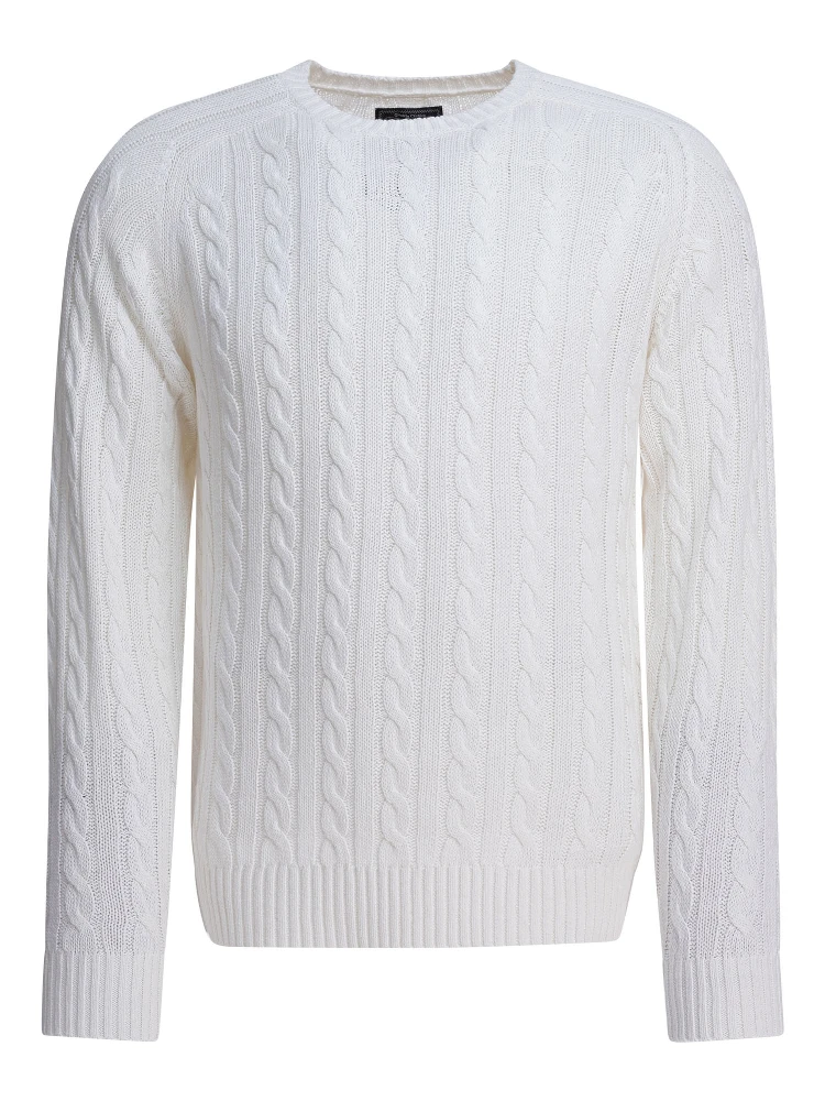 Linen and cotton sweater