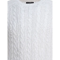 Linen and cotton sweater