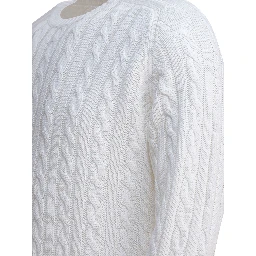Linen and cotton sweater