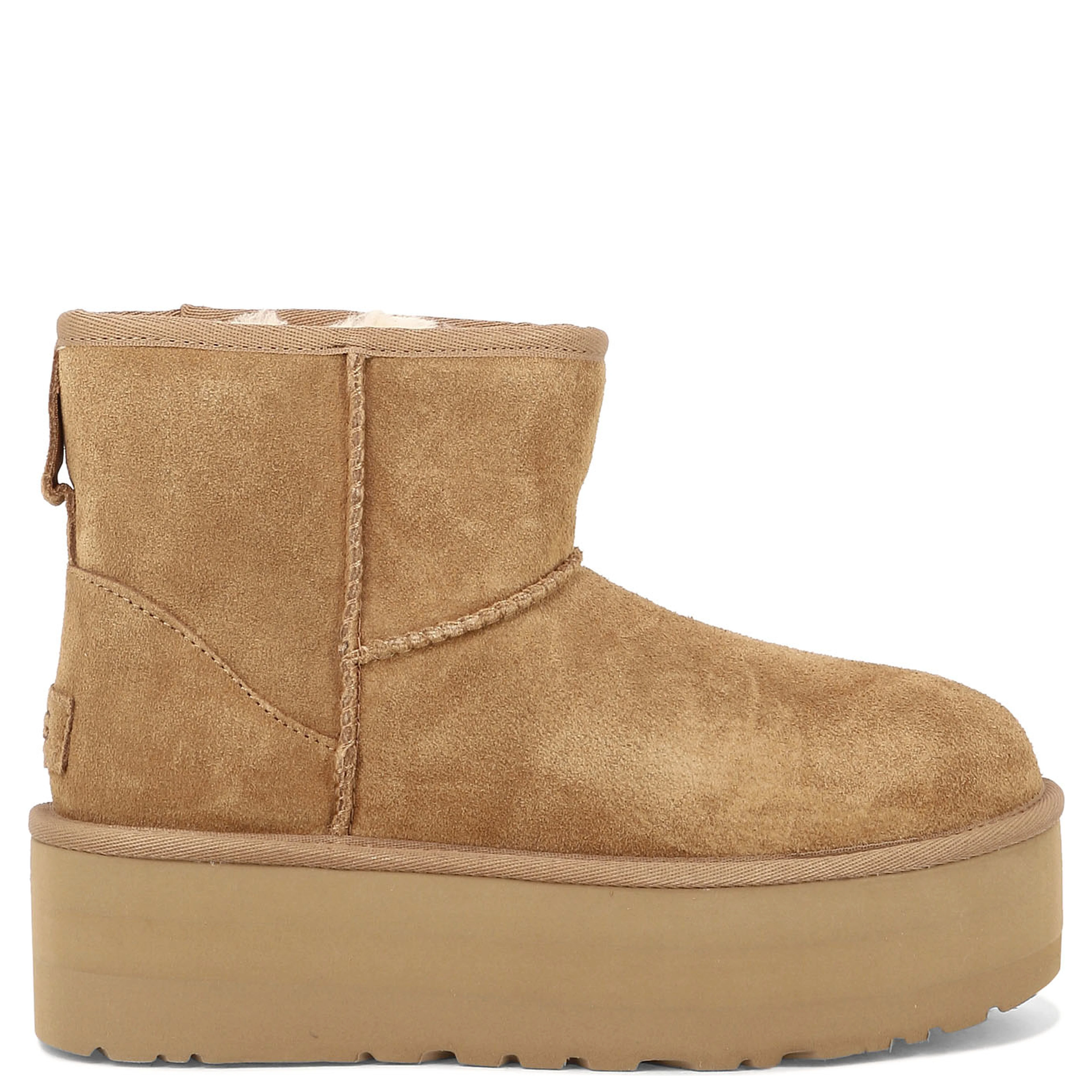 "Classic Mini Platform" ankle boots