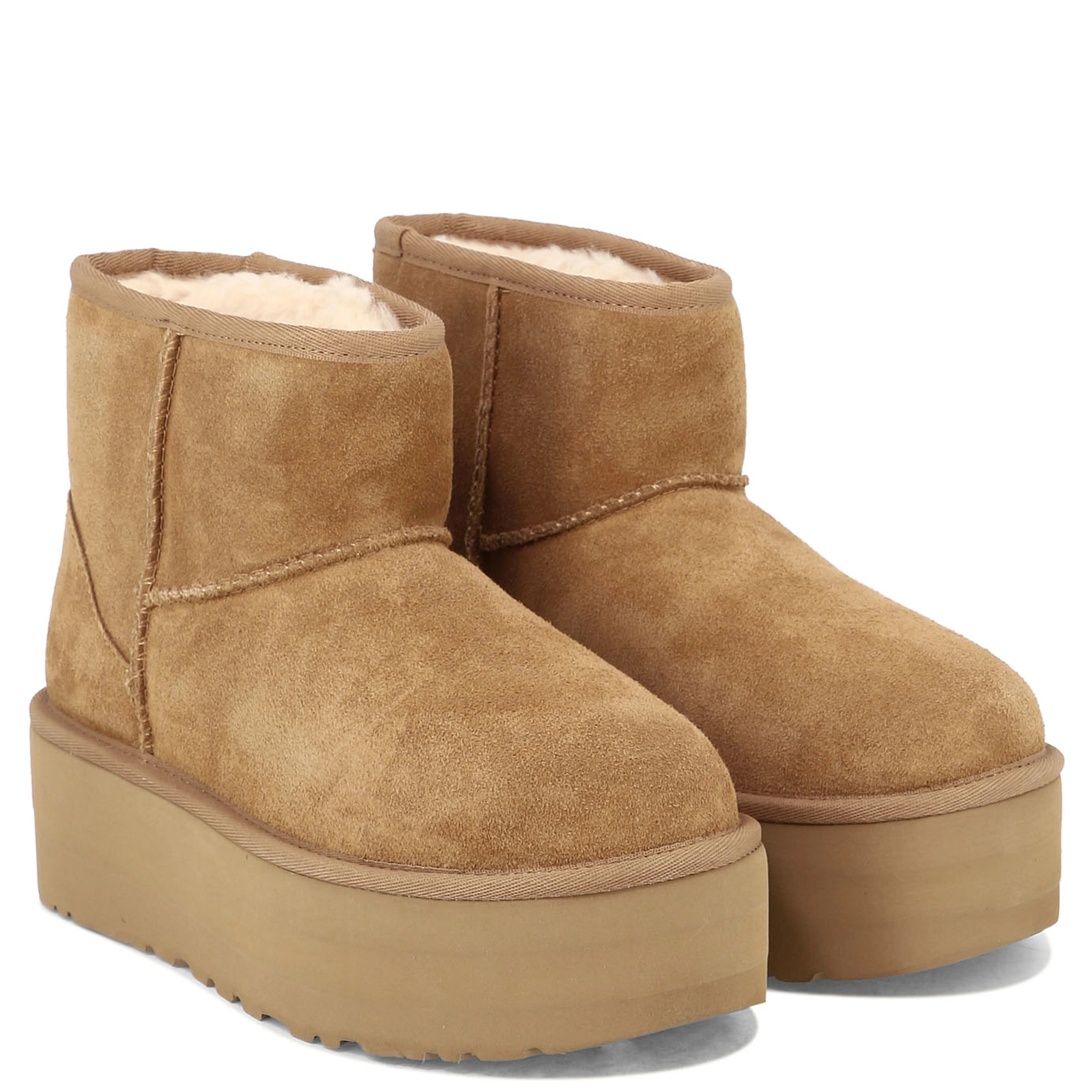 "Classic Mini Platform" ankle boots