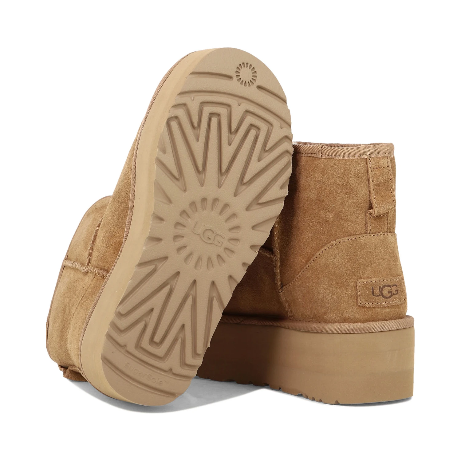 "Classic Mini Platform" ankle boots