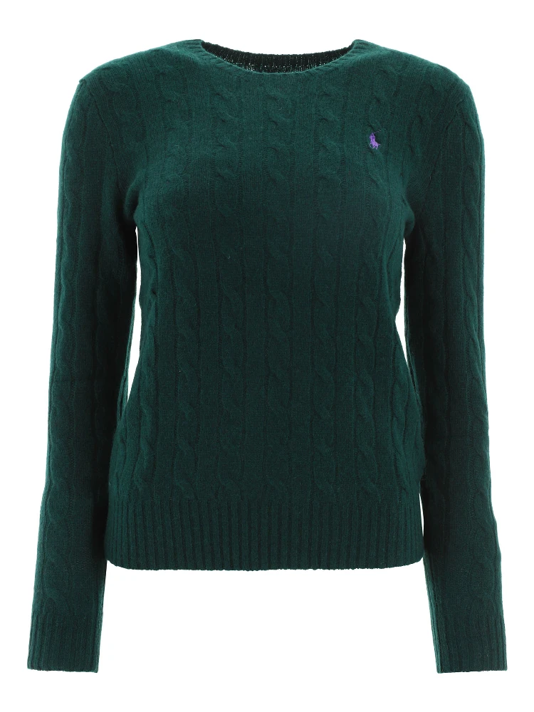 "Pony" cable knit sweater