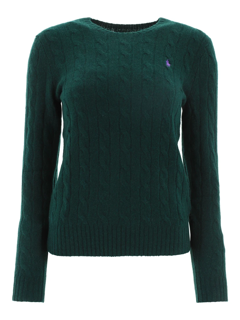 "Pony" cable knit sweater