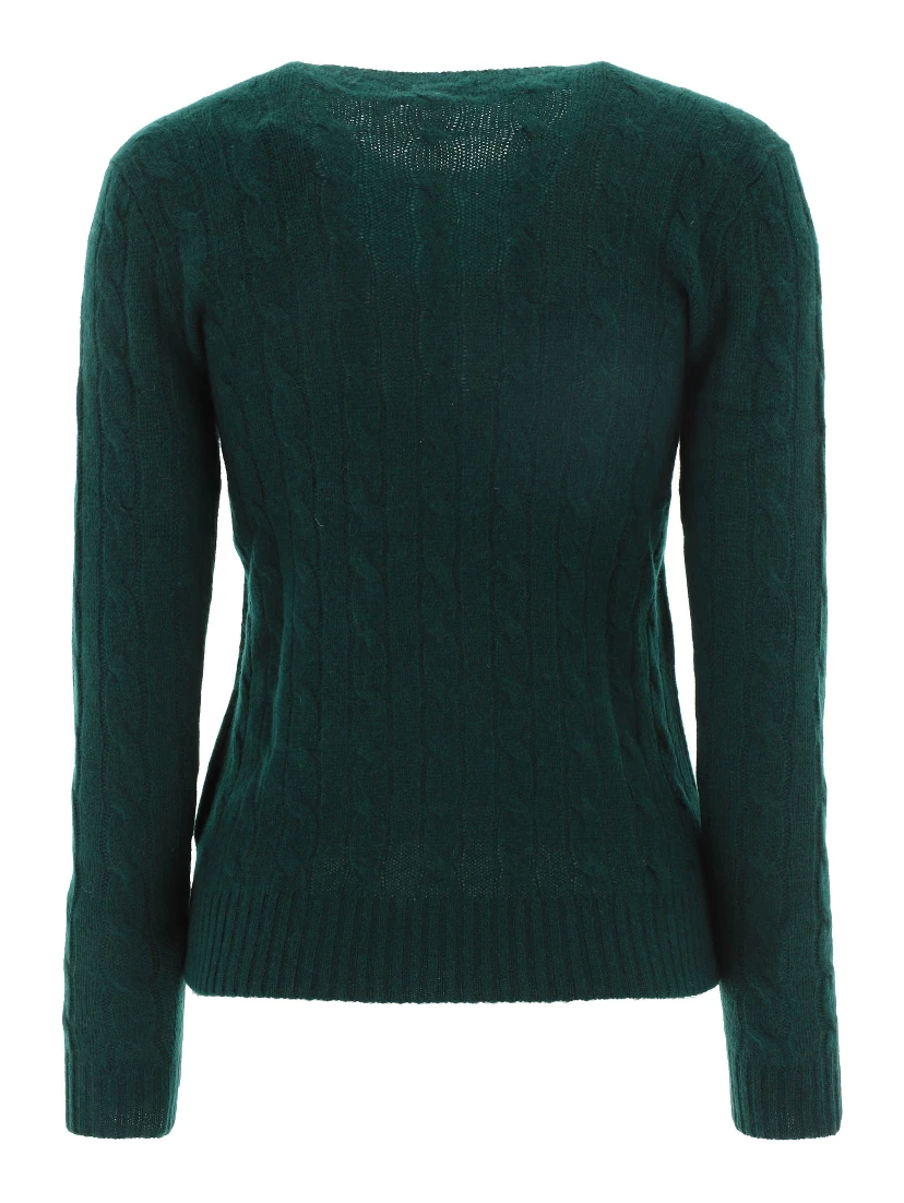 "Pony" cable knit sweater