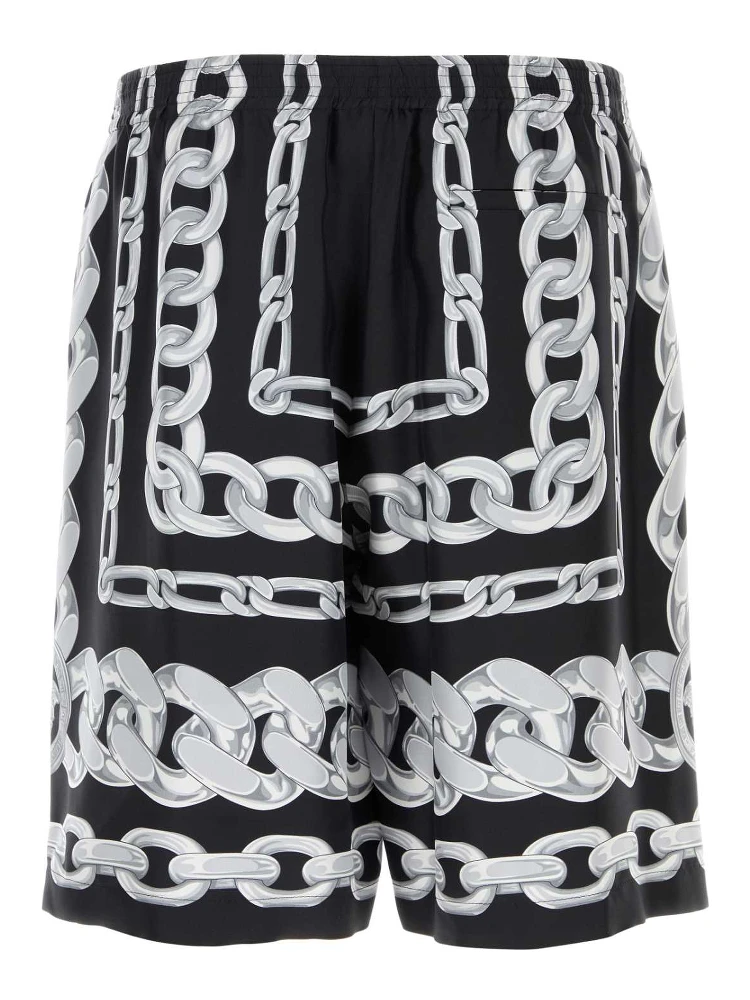 SHORTS MEDUSA CHAINS PRINT SILK TWILL alternative