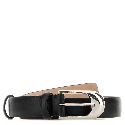 SADDLE BELT - SILVER (30MM)