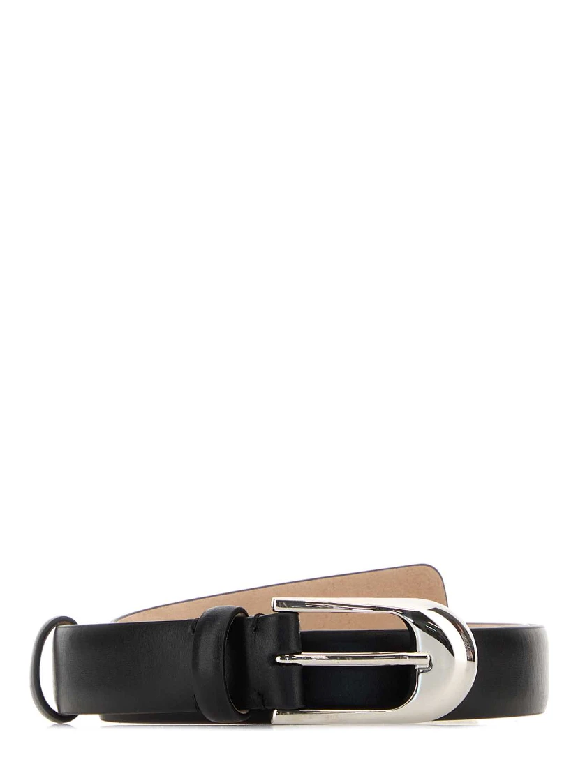 SADDLE BELT - SILVER (30MM)